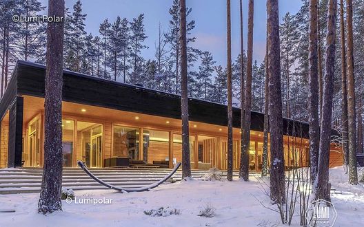Современный дом Strela 305 от финской компании Lumi Polar